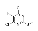 4,6-dichloro-5-fluoro-2-(methylsulfanyl)pyrimidine