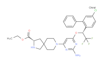 Rodatristat ethyl，KAR5585