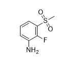 2-Fluoro-3-(methylsulfonyl)aniline