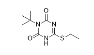 1,3,5-Triazine-2,4(1H,3H)-dione, 3-(1,1-dimethylethyl)-6-(ethylthio)-