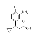 (S)-3-(3-amino-4-chlorophenyl)-3-cyclopropylpropanoic acid