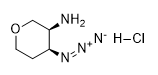 (3S,4S)-4-azidotetrahydro-2H-pyran-3-amine hydrochloride