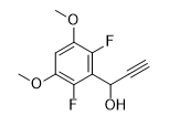 1-(2,6-difluoro-3,5-dimethoxyphenyl)prop-2-yn-1-ol