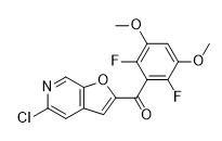 (5-chlorofuro[2,3-c]pyridin-2-yl)(2,6-difluoro-3,5-dimethoxyphenyl)methanone
