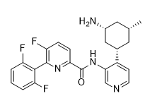 N-[4-[(1S,3R,5R)-3-Amino-5-methylcyclohexyl]-3-pyridinyl]-6-(2,6-difluorophenyl)-5-fluoro-2-pyridinecarboxamide