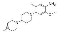 2-methoxy-5-methyl-4-(4-(4-methylpiperazin-1-yl)piperidin-1-yl)aniline