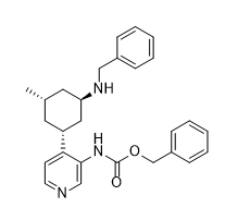 benzyl (4-((1R,3R,5S)-3-(benzylamino)-5-methylcyclohexyl)pyridin-3-yl)carbamate