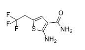 2-amino-5-(2,2,2-trifluoroethyl)thiophene-3-carboxamide