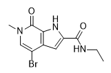 4-bromo-N-ethyl-6,7-dihydro-6-methyl-7-oxo-1H-Pyrrolo[2,3-c]pyridine-2-carboxamide