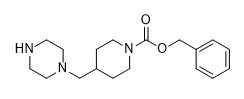 benzyl 4-(piperazin-1-ylmethyl)piperidine-1-carboxylate