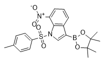 7-Nitro-3-(4,4,5,5-tetramethyl-1,3,2-dioxaborolan-2-yl)-1-tosyl-1H-indole