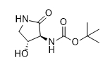 tert-Butyl ((3S,4R)-4-hydroxy-2-oxopyrrolidin-3-yl)carbamate