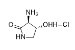 (3S,4R)-3-amino-4-hydroxypyrrolidin-2-one hydrochloride