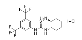 1-((1S,2S)-2-aminocyclohexyl)-3-(3,5-bis(trifluoromethyl)phenyl)thiourea hydrochloride