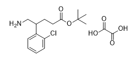 tert-butyl 5-amino-4-(2-chlorophenyl)pentanoate oxalate