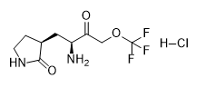 (S)-3-((S)-2-Amino-3-oxo-4-(trifluoromethoxy)butyl)pyrrolidin-2-one hydrochloride
