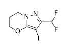 2-(difluoromethyl)-3-iodo-6,7-dihydro-5H-pyrazolo[5,1-b][1,3]oxazine