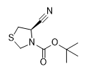 tert-butyl (R)-4-cyanothiazolidine-3-carboxylate