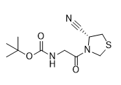 tert-butyl (R)-(2-(4-cyanothiazolidin-3-yl)-2-oxoethyl)carbamate